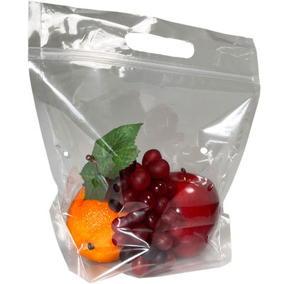 Zip Lock Plastik Baskılı Kilitli Torbalar Logolu Meyve Saplı Ayakta Kese